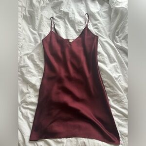 Wilfred Satin Mini Dress